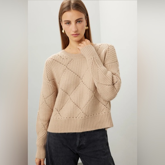 Thakoon Oatmeal Knit Sweater in size Small